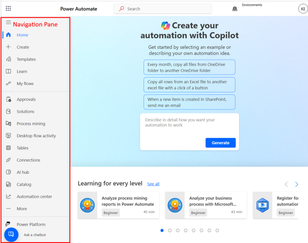 Power Automate Portal