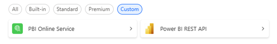 Custom Connectors
